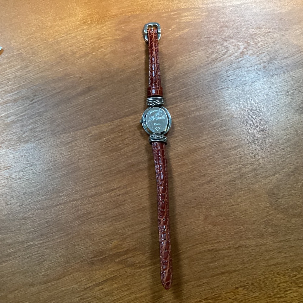Brighton Paris Silver-tone Women’s Watch With Rotating Band/Strap - Picture 4 of 10
